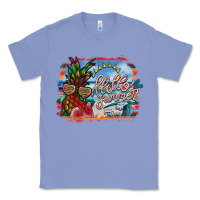 Colony Blue hello summer Classic Tee - SublimationCraftShop