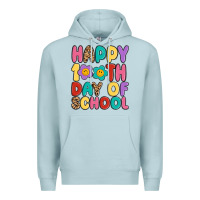 Blue Mist happy 100 th day of school Premium Hoodie - MaliasSmallBusiness