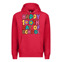 Cardinal happy 100 th day of school Premium Hoodie - MaliasSmallBusiness