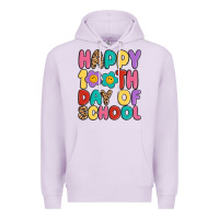 Lilac happy 100 th day of school Premium Hoodie - MaliasSmallBusiness