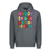Rock happy 100 th day of school Premium Hoodie - MaliasSmallBusiness