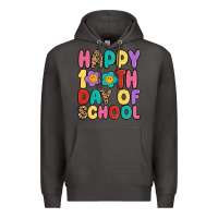 Smoke happy 100 th day of school Premium Hoodie - MaliasSmallBusiness