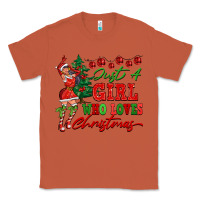 Copper Just A Girl Who Loves Christmas Classic Tee - FaDigitalArtStudio
