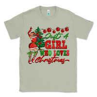 Matcha Just A Girl Who Loves Christmas Classic Tee - FaDigitalArtStudio
