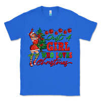 True Royal Just A Girl Who Loves Christmas Classic Tee - FaDigitalArtStudio