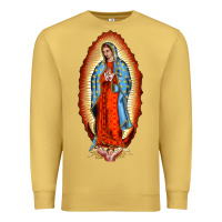 Antique Gold our new lady of guadalupe Premium Sweatshirt - BarkalooDesign
