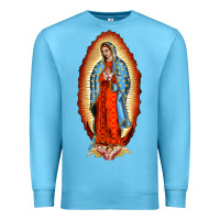 Ocean Blue our new lady of guadalupe Premium Sweatshirt - BarkalooDesign