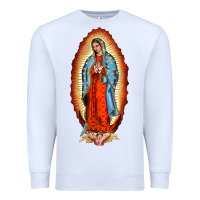 White our new lady of guadalupe Premium Sweatshirt - BarkalooDesign