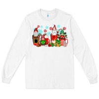 White christmas gnomes coffee cups Long Sleeve Tee - texasbilliewilder