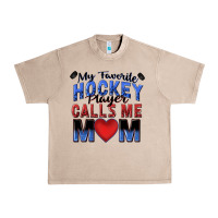 French Oak my favorite hockey player calls me mom Urban Heavy Tee - Zillion Design Studio