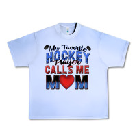 Grape Ice my favorite hockey player calls me mom Urban Heavy Tee - Zillion Design Studio