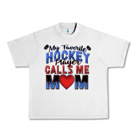 My Favorite Hockey Player Calls Me Mom Urban Heavy Tee | Teevron