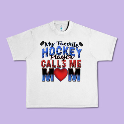 Urban Heavy Tee my favorite hockey player calls me mom