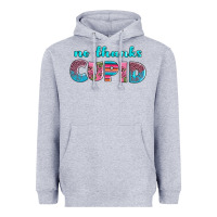 Heather Grey no thanks cupid Heavyweight Hoodie - AdoDesignShop