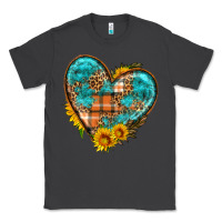 Smoke fall pattern heart with sunflower Classic Tee - HRA Design Shop