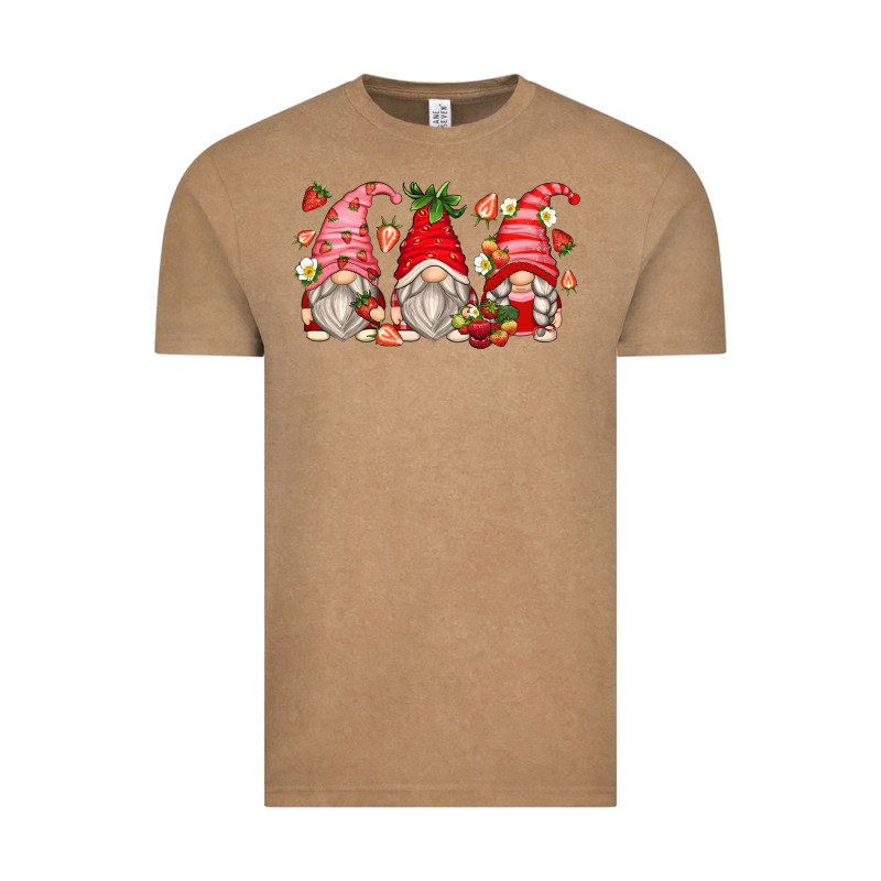 Strawberry Gnomes Vintage Tee by Zillion Design Studio | Teevron