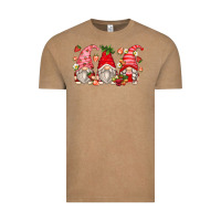 Vintage Coffee strawberry gnomes Vintage Tee - Zillion Design Studio