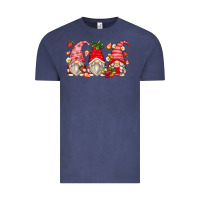 Vintage Denim strawberry gnomes Vintage Tee - Zillion Design Studio