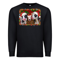 Black christmas heifers Premium Sweatshirt - Jasminsmagicworld