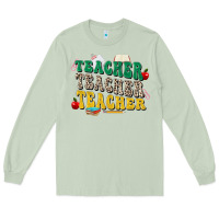 Matcha teacher teacher teacher Long Sleeve Tee - Zillion Design Studio