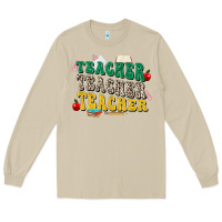 Mushroom teacher teacher teacher Long Sleeve Tee - Zillion Design Studio
