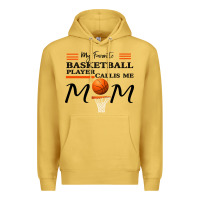 My Favorite Basketball Player Calls Me Mom Premium Hoodie | Teevron