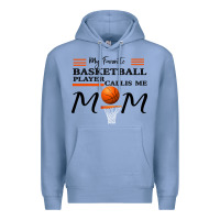 Colony Blue My Favorite Basketball Player Calls Me Mom Premium Hoodie - Bettercallsaul