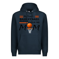 Navy My Favorite Basketball Player Calls Me Mom Premium Hoodie - Bettercallsaul