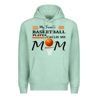 Seafoam My Favorite Basketball Player Calls Me Mom Premium Hoodie - Bettercallsaul