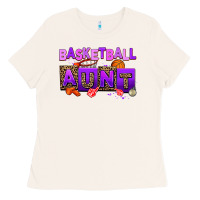Bone basketball aunt Ladies Tee - AdoDesignShop