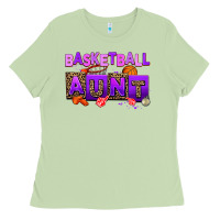 Matcha basketball aunt Ladies Tee - AdoDesignShop