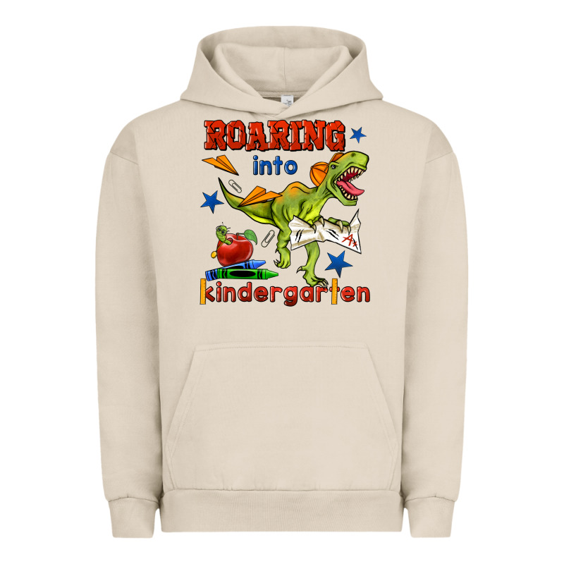 Roaring Into Kindergarten Urban Hoodie by BundleAndBundleShop | Teevron