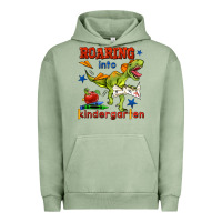 Pigment Oil Green roaring into kindergarten Urban Hoodie - BundleAndBundleShop