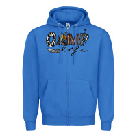 True Royal camp life Zipper Hoodie - CowhideDigitalArt