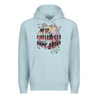 Blue Mist happy new year Premium Hoodie - MaliasSmallBusiness