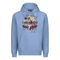 Colony Blue happy new year Premium Hoodie - MaliasSmallBusiness