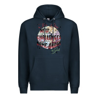 Navy happy new year Premium Hoodie - MaliasSmallBusiness