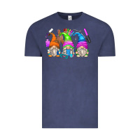 Vintage Denim nail tech gnomes Vintage Tee - Zillion Design Studio