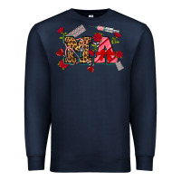 Navy valentines day ma Premium Sweatshirt - NancyCooperArtShop