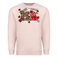 Pale Pink valentines day ma Premium Sweatshirt - NancyCooperArtShop