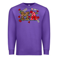 Purple valentines day ma Premium Sweatshirt - NancyCooperArtShop