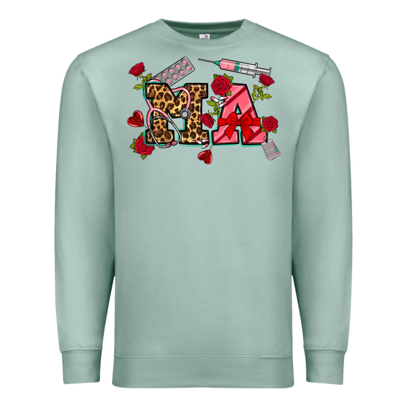 Valentines Day Ma Premium Sweatshirt by NancyCooperArtShop | Teevron