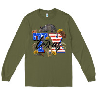 Army Green texas tx Long Sleeve Tee - Zillion Design Studio