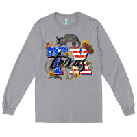Heather Grey texas tx Long Sleeve Tee - Zillion Design Studio