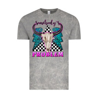 Cloud Rock somebodys problem Vintage Tee - texasbilliewilder