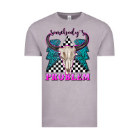 Vintage Zinc somebodys problem Vintage Tee - texasbilliewilder