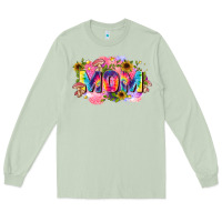 Matcha tie dye mom Long Sleeve Tee - Zillion Design Studio