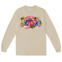 Mushroom tie dye mom Long Sleeve Tee - Zillion Design Studio