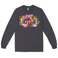Smoke tie dye mom Long Sleeve Tee - Zillion Design Studio