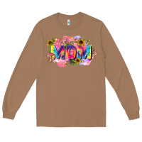 Toasted Coconut tie dye mom Long Sleeve Tee - Zillion Design Studio